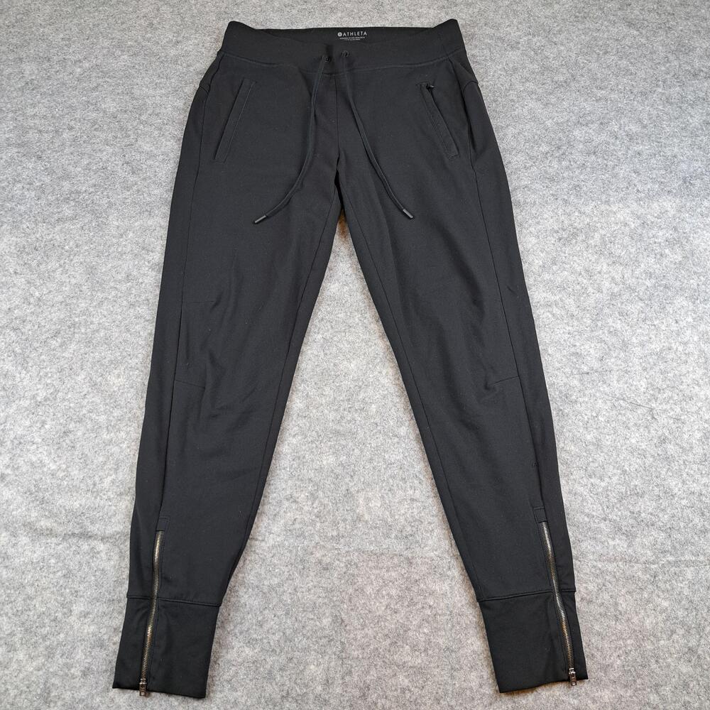 Athleta Pants Womens XS Black Metro Street Jogger Athletic Stretch Pull On